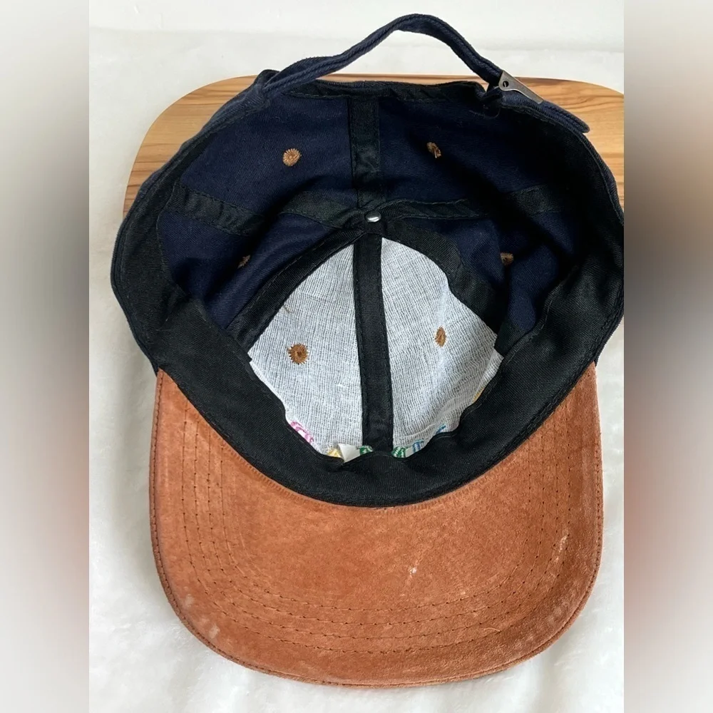 Suede Baseball Cap with the Logo Denmark